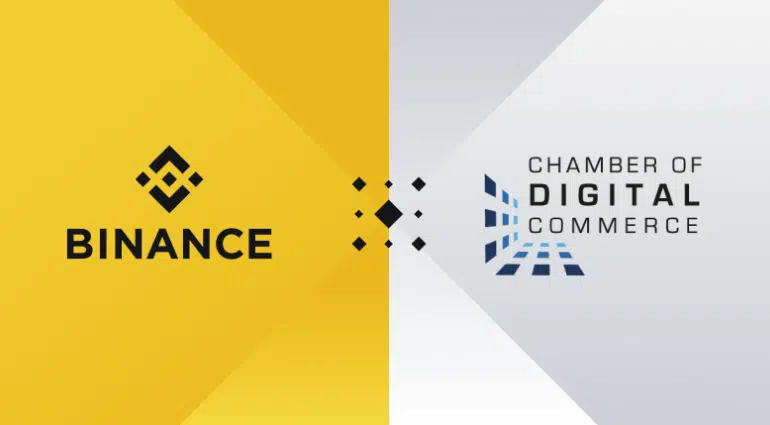 Binance US se une al digital chamber of commerce