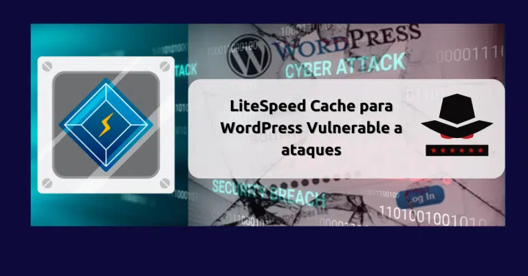 Un usuario no autenticado puede explotar esta vulnerabilidad para elevar privilegios mediante solicitudes HTTP especialmente diseñadas. WPScan reportó que los actores de amenazas podrían inyectar un script malicioso en versiones vulnerables del complemento LiteSpeed.