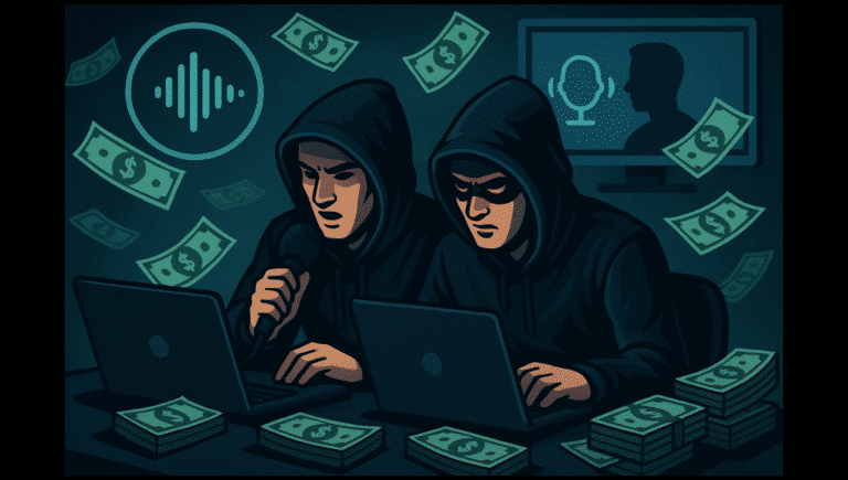 hackers fusionan tecnologías emergentes de IA con tácticas clásicas de ingeniería social, lo que los hace más difíciles de detectar.