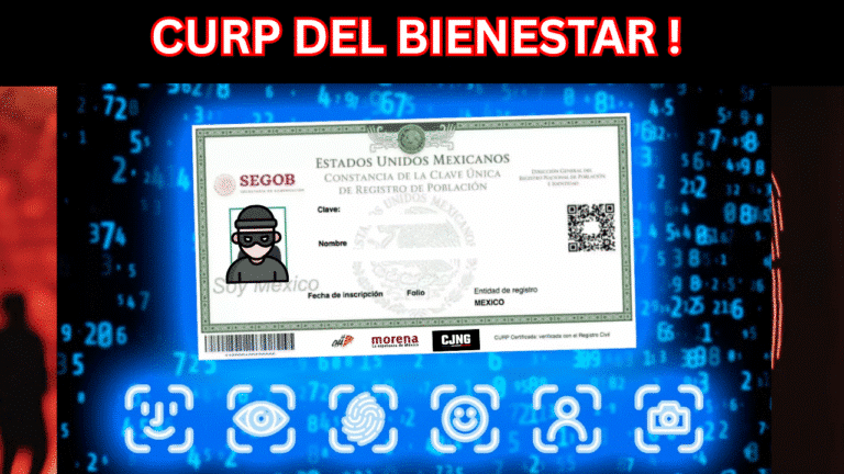 Gobierno emite CURP Biometrica "promete" cuidar tus datos pero tambien mantenerte bien vigilado, ah y cuidado con lo que publiques en X !